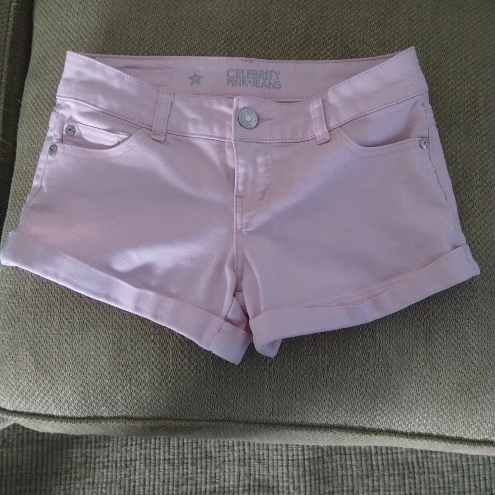 "Celebrity Pink Jean" shorts